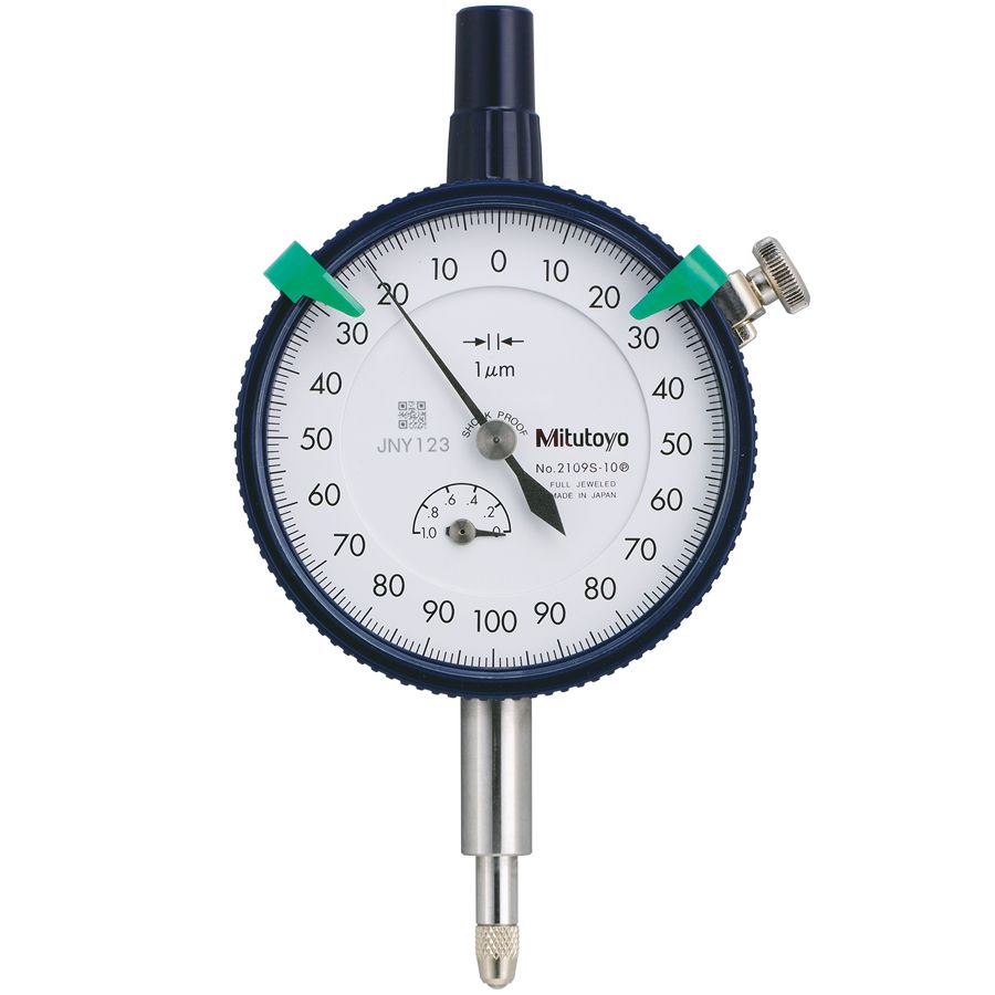 ไดอัลเกจ Mitutoyo Dial Gauge รุ่นมาตรฐาน การไล่ระดับ 0.01 มม. Code 2902AB