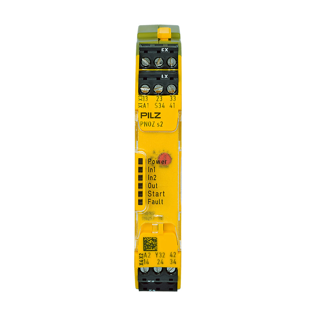 Safety Relays PILZ เซฟตี้ รีเลย์ PNOZ s2 24VDC 3 n/o 1 n/c code 750102