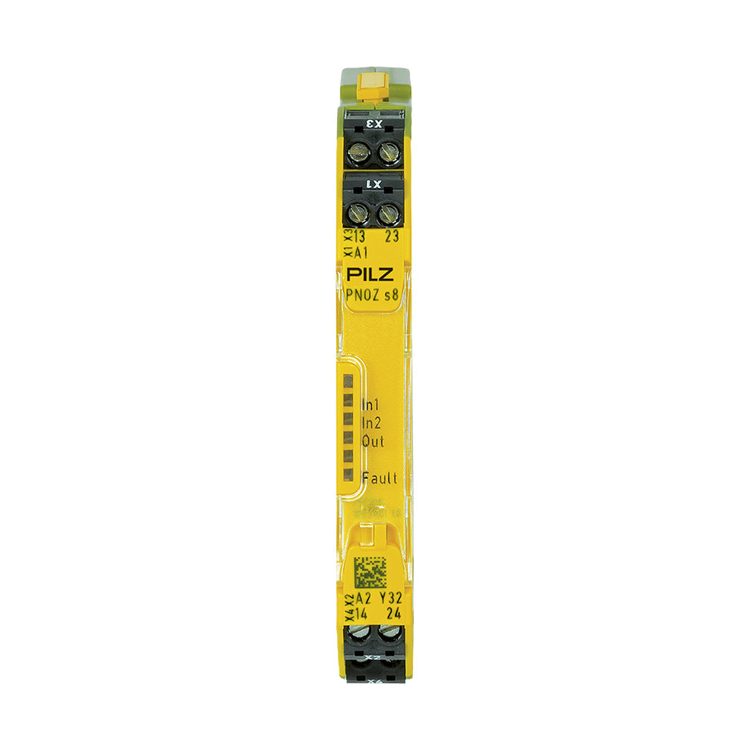 Safety Relays PILZ เซฟตี้ รีเลย์ PNOZ s8 24VDC 2 n/o code 750108