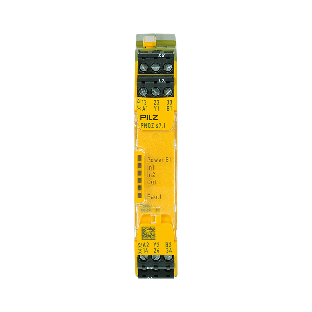 Safety Relays PILZ เซฟตี้ รีเลย์ PNOZ s7.1 24VDC 3 n/o cascade code 750167