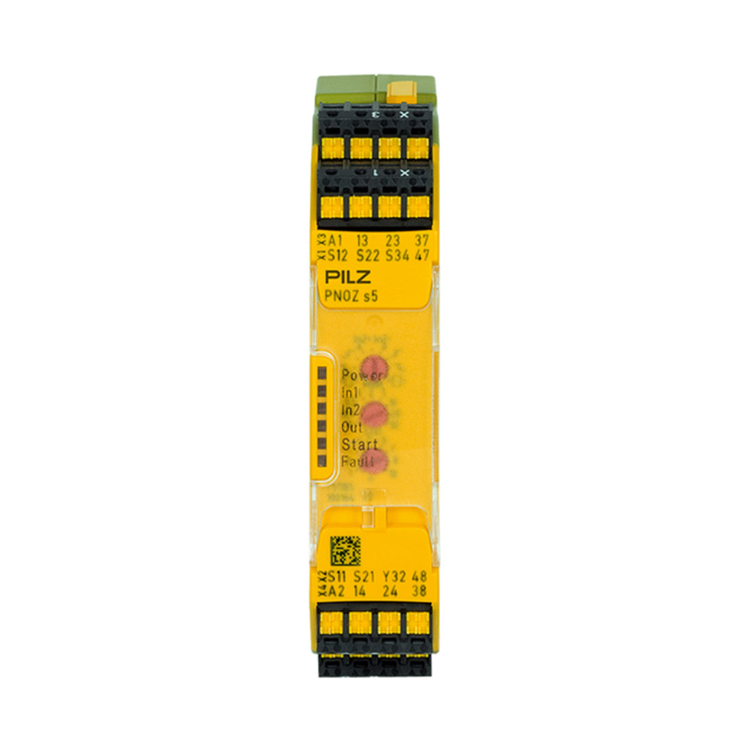 Safety Relays PILZ เซฟตี้ รีเลย์ PNOZ s5 C 24VDC 2 n/o 2 n/o t coated code 751185