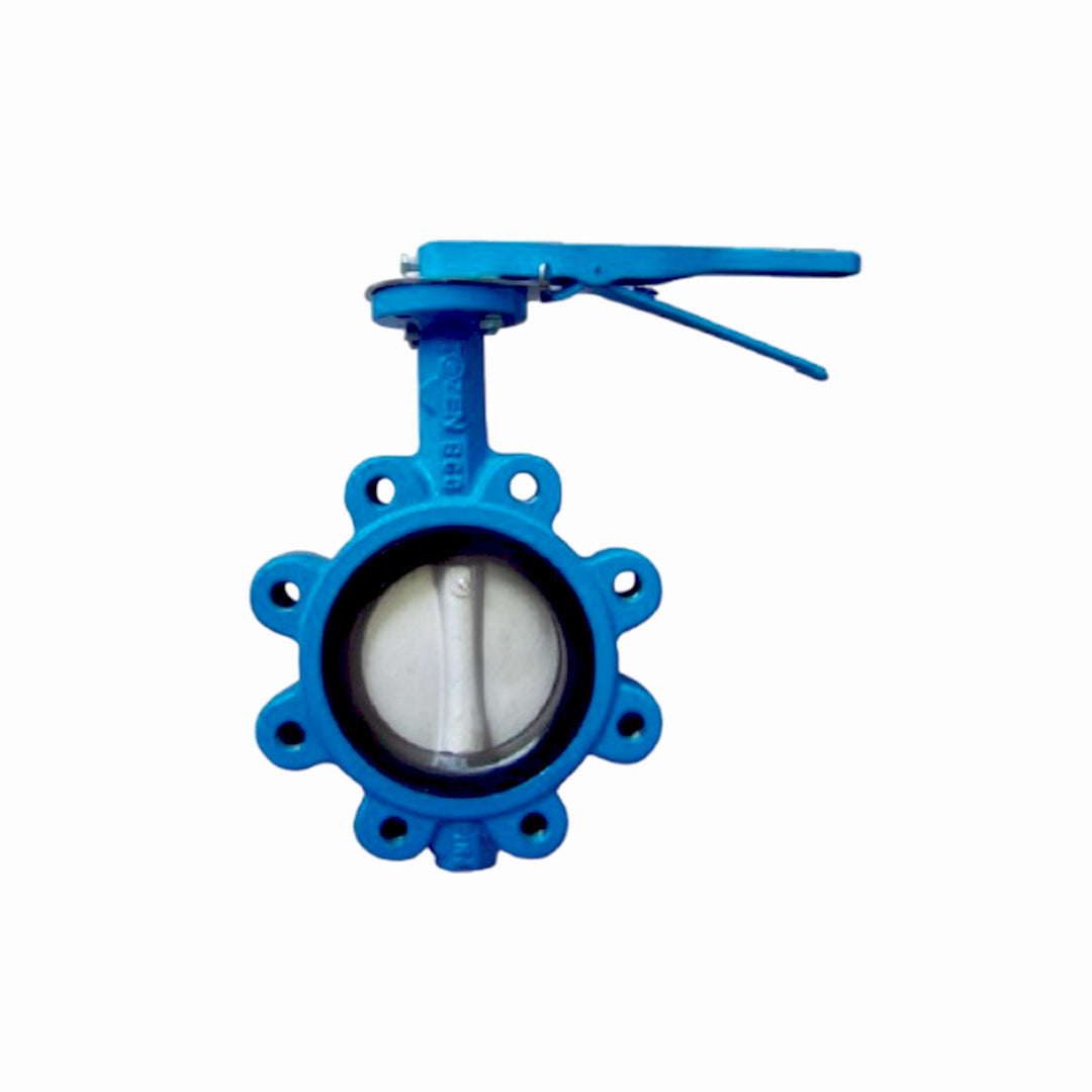 Tozen Butterfly Valve 200 mm. Lug Type Lever Operator BFV-LB25 PN25