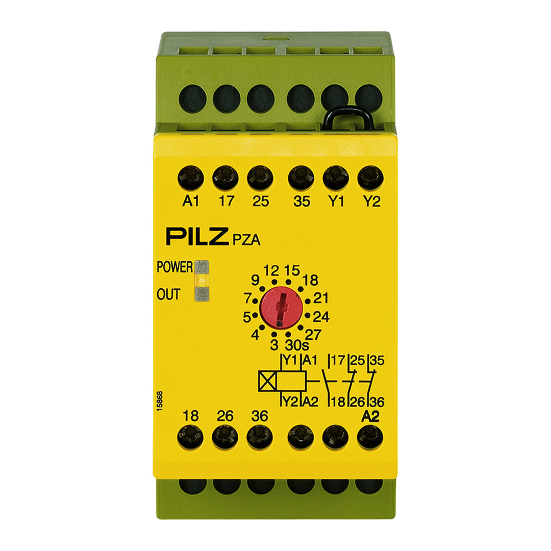 Safety Relays PILZ เซฟตี้ รีเลย์ PZA 30/24VDC 1n/o 2n/c code 774030