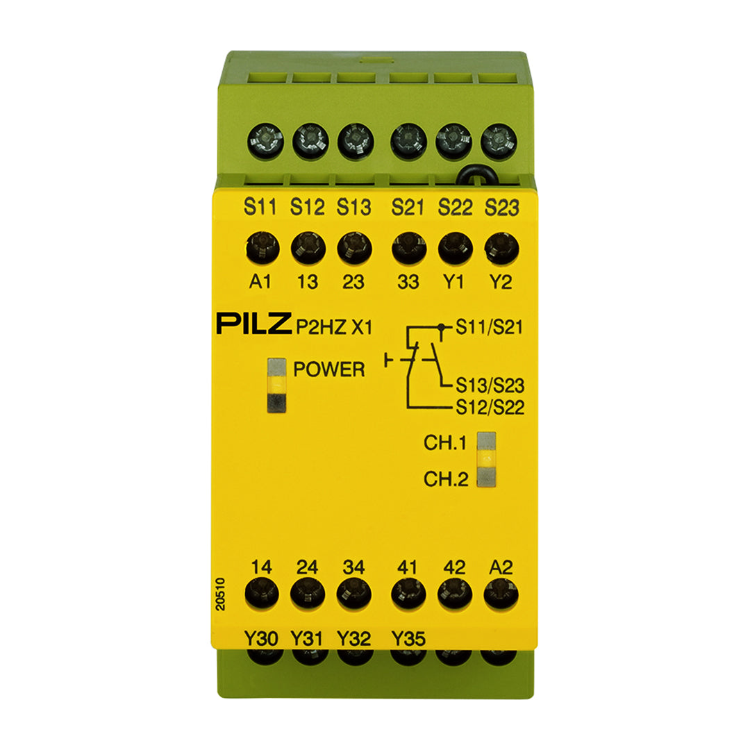 Safety Relays PILZ เซฟตี้ รีเลย์ P2HZ X1 230VAC 3n/o 1n/c code 774438