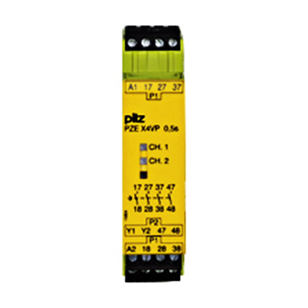 Safety Relays PILZ เซฟตี้ รีเลย์ PZE X4VP 0,5/24VDC 4n/o fix code 777580