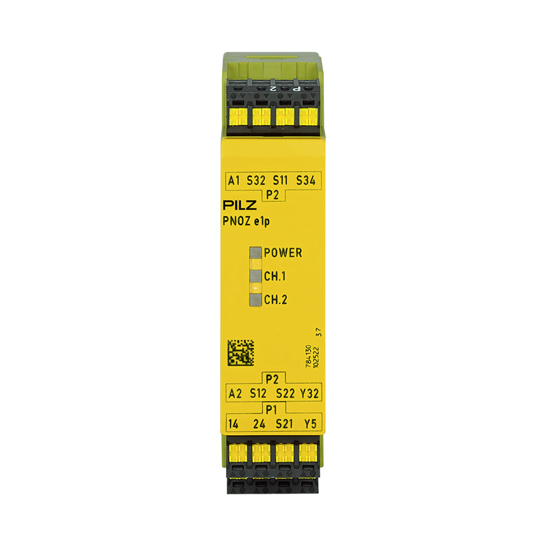 Safety Relays PILZ เซฟตี้ รีเลย์ PNOZ e1p C 24VDC 2so code 784130