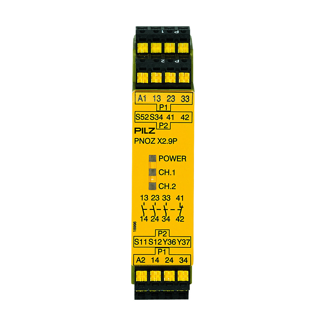 Safety Relays PILZ เซฟตี้ รีเลย์ PNOZ X2.9P C 24VDC 3n/o 1n/c code 787300