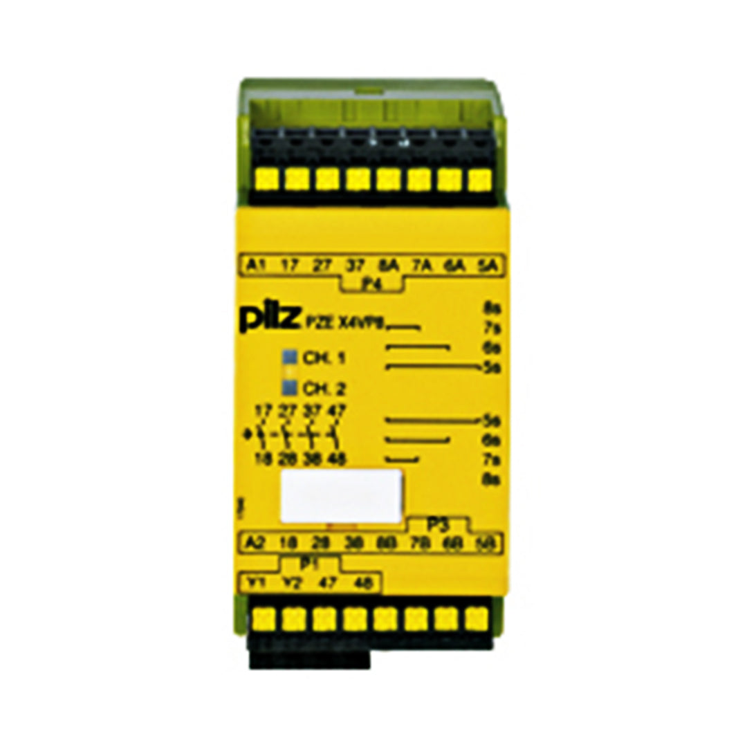 Safety Relays PILZ เซฟตี้ รีเลย์ PZE X4VP8 C 24VDC 4n/o code 787584
