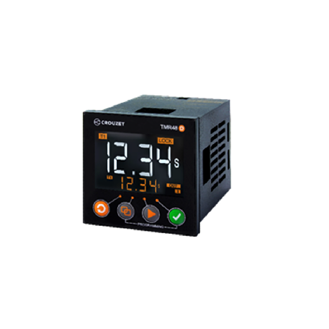 Crouzet 48 x 48 Digital LCD Timer 814 Part 88857005