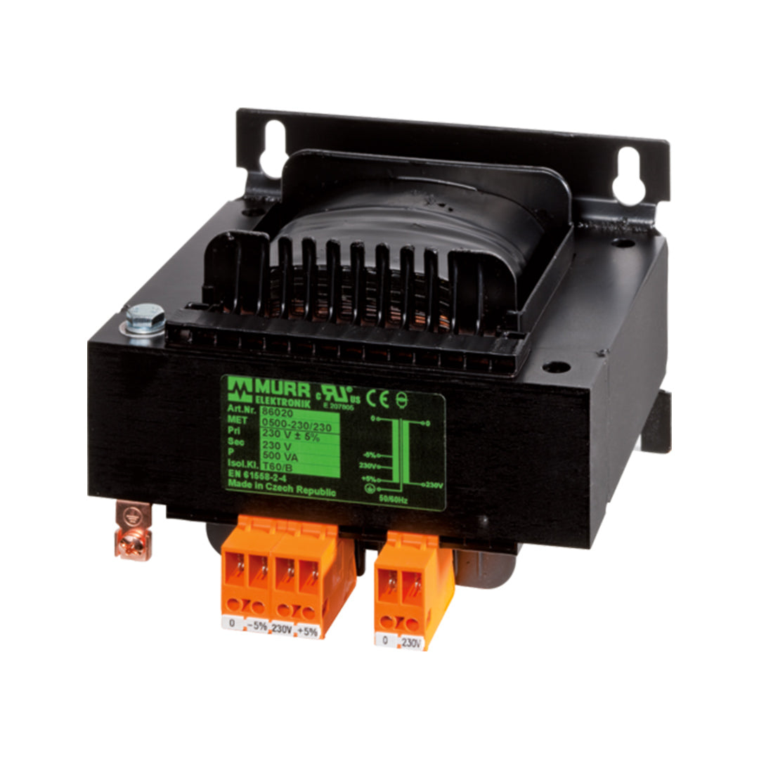 MET 86061 หม้อแปลงควบคุมและแยกเฟส 1 เฟส หม้อแปลงไฟฟ้า Murrelektronik