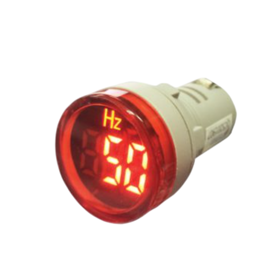 มิเตอร์-22 Shinohawa 0-99 Hz กลม MT449 0-99 Hz รหัส สีแดง