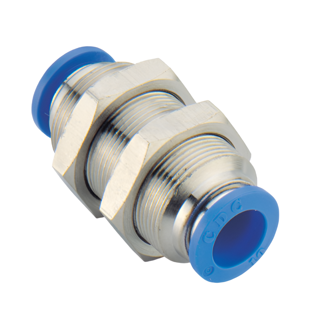 One-touch Fittings CDC Bulkhead Union PMM 12