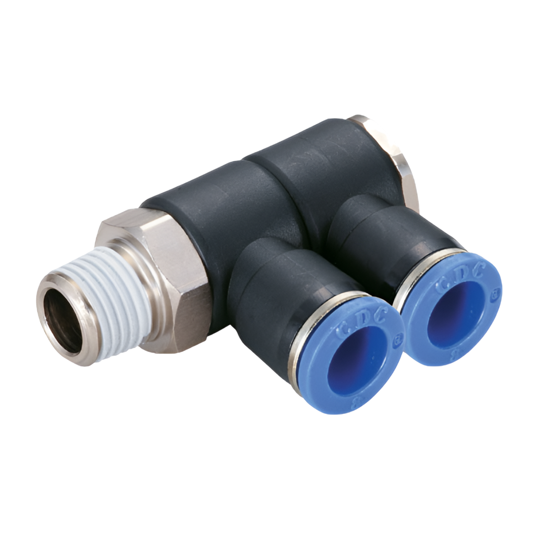 One-touch Fittings CDC Double Universal Elbow PHL06-04(2)