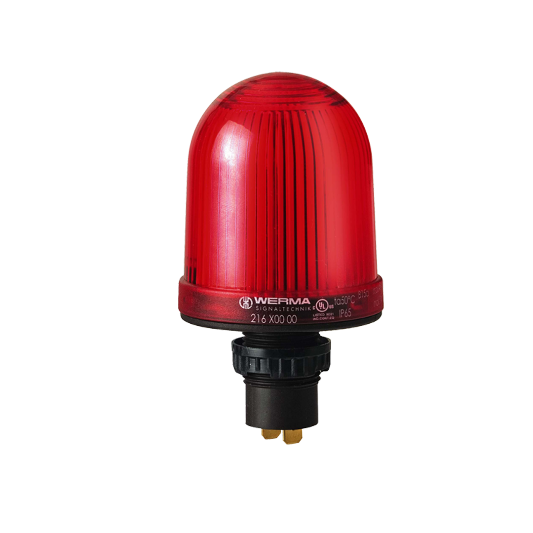 Signal and traffic lights WERMA รุ่น EvoSIGNAL Mini-Midi-Maxi Signal Beacons Permanent Beacon EM 12-48VAC/DC RD 216.100.00 ไฟสัญญาณ