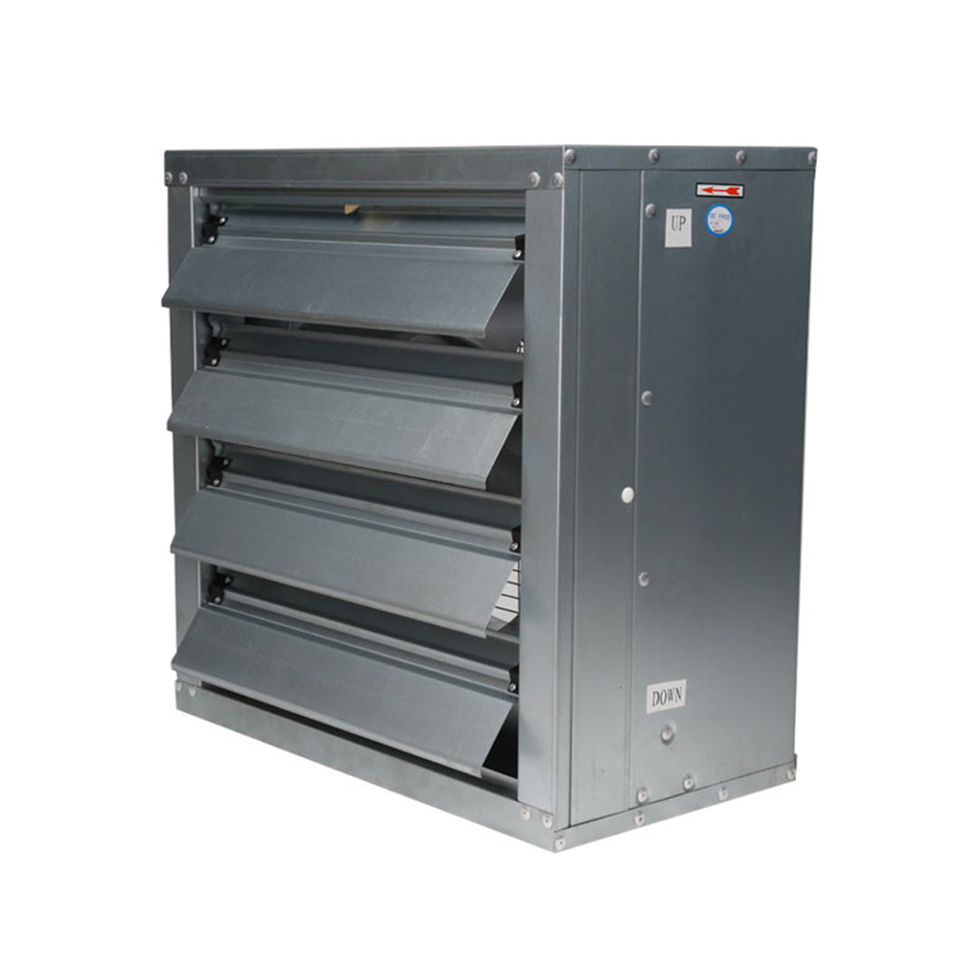 Yushi พัดลมฟาร์มบานเกล็ดเปิด-ปิดอัตโนมัติ 45 นิ้ว GLF 11.2 220 V