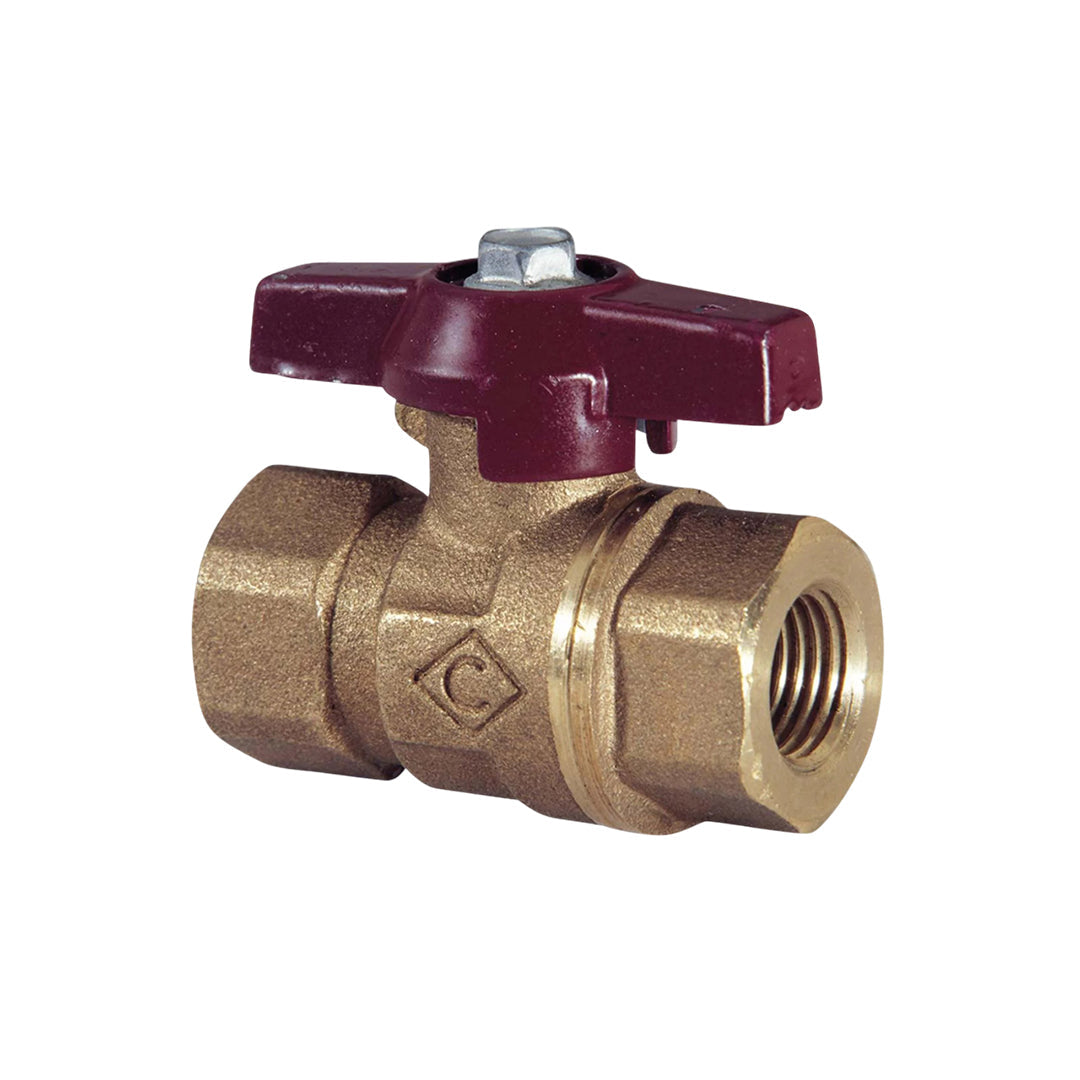 T-Handle Ball Valve Crane 2 (นิ้ว) Bronze PN25 Model D171T