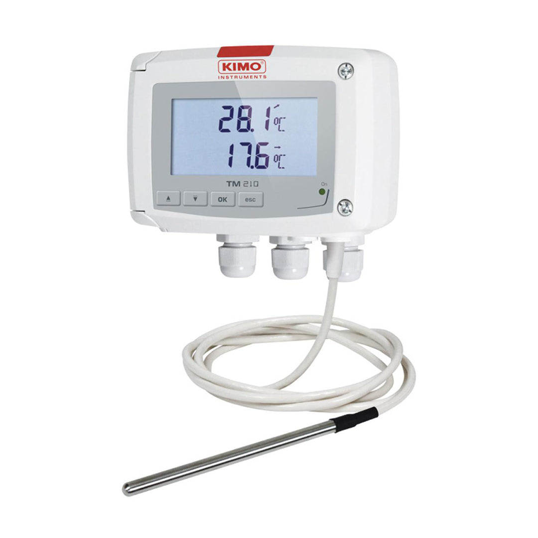 เครื่องส่งสัญญาณอุณหภูมิ KIMO TM210-R Temperature sensor เซ็นเซอร์อุณหภูมิ