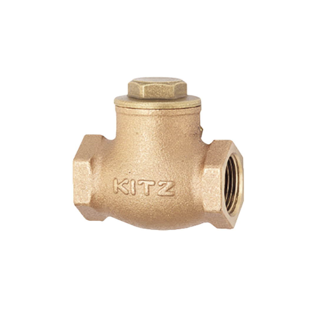 Check Valve KITZ 1/2 นิ้ว ( 15 มม. ) รุ่น AKR Cast Bronze (เช็ควาล์ว KITZ)