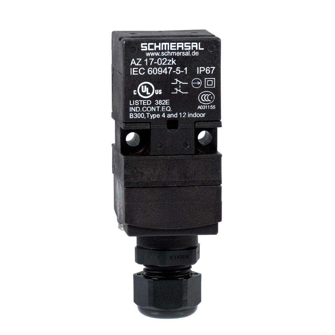 Schmersal ลิมิตสวิทช์ AZ 16-02ZVRK-M20 รหัสสินค้า 101157381