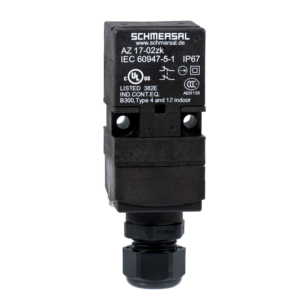 Schmersal ลิมิตสวิทช์ สวิตช์ตำแหน่งพร้อมคันโยกลูกกลิ้งมุม K230 PS226-Z12-K230 รหัสสินค้า 103015060