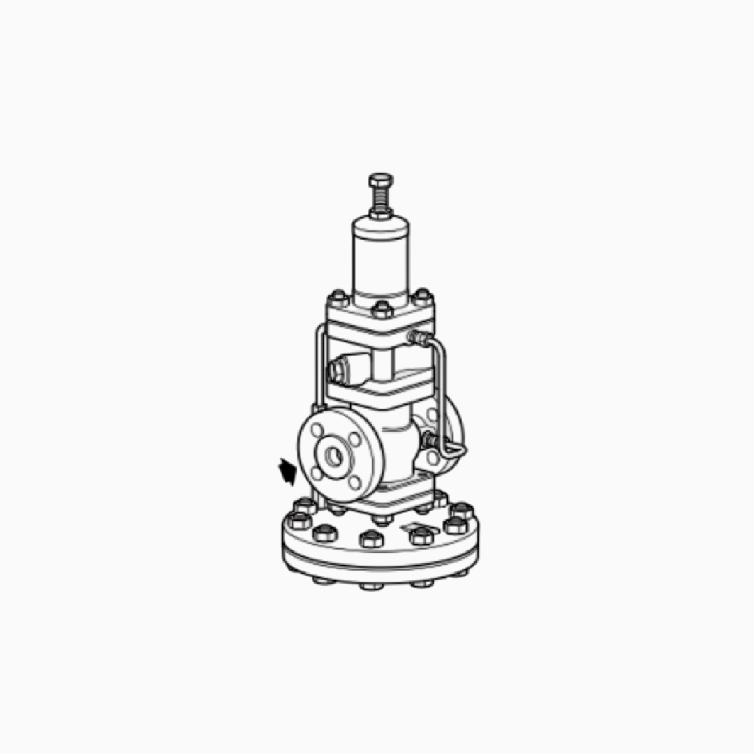 Arita Pressure Reducing Valve PRV27 (ใช้งานสตรีม) CAST STEEL 2 นิ้ว