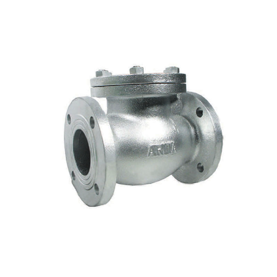 Arita สวิงเช็ควาล์ว ISW-F1 JIS10K Swing Check Valve 10 นิ้ว Cast Iron