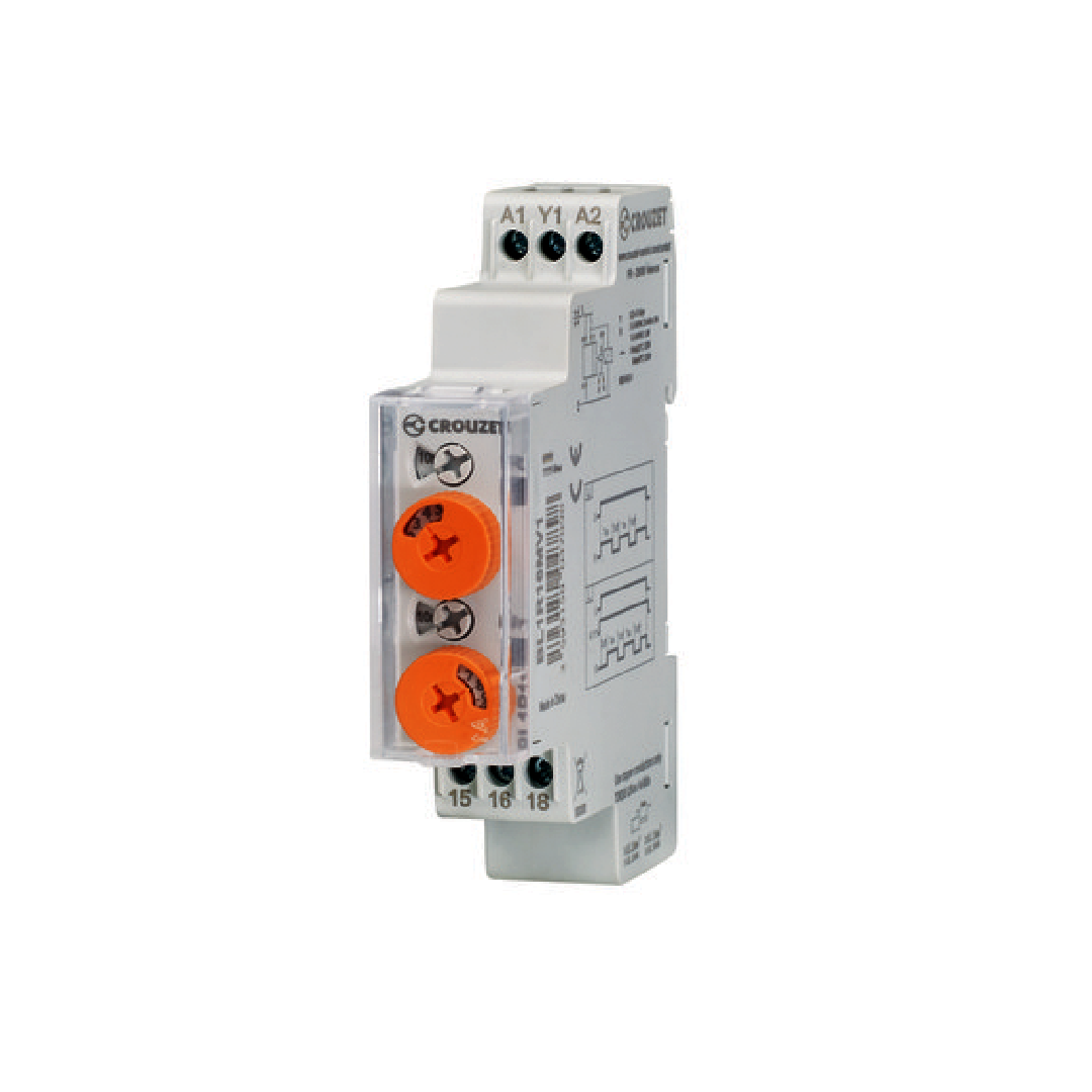 Crouzet BA1R Timer Syrline 17.5 mm - 1 Relay 16A BA1R16MV1