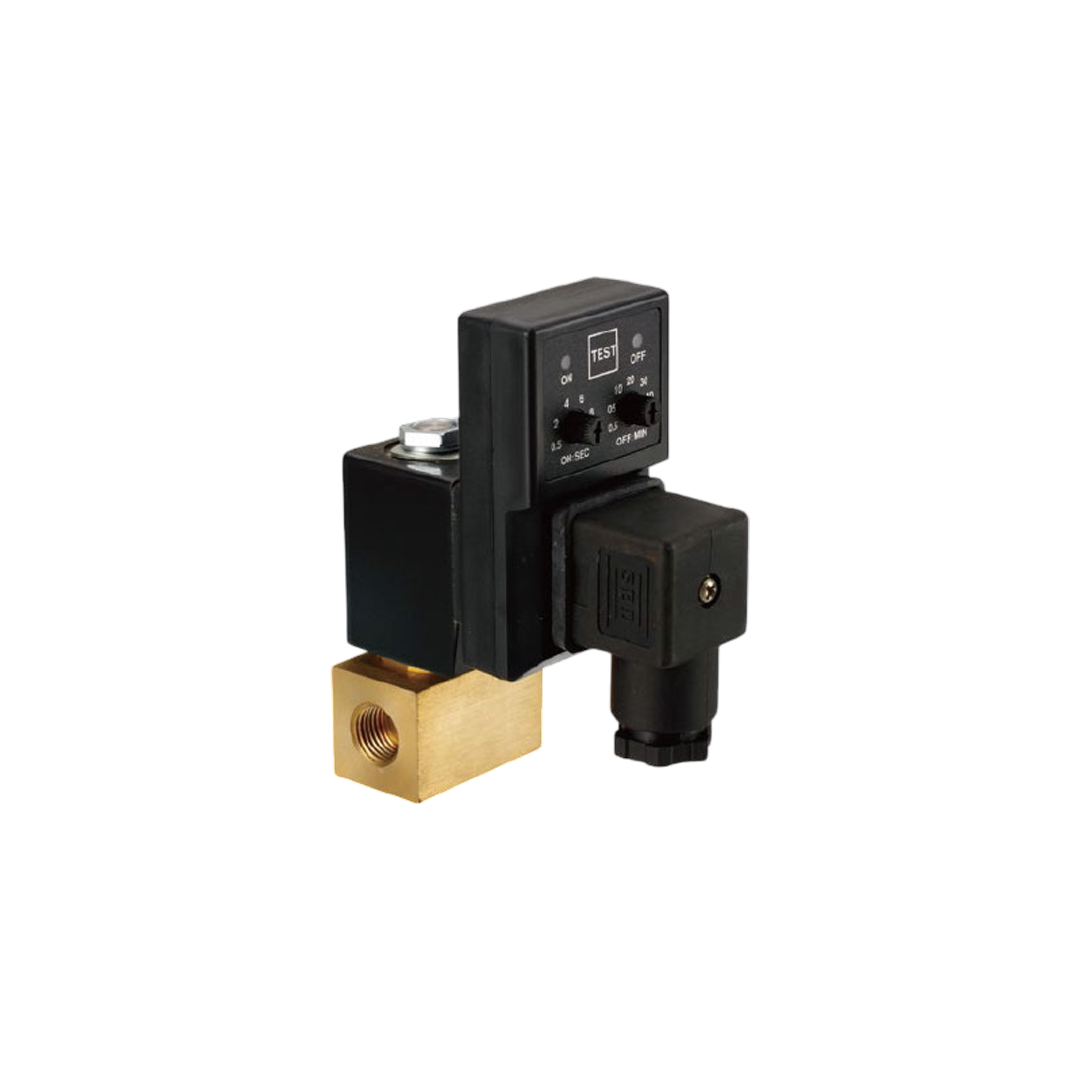 BK โซลินอยด์วาล์ว CS-720 Drain Valve with Timer Control ขนาด 1/2 นิ้ว 16 บาร์