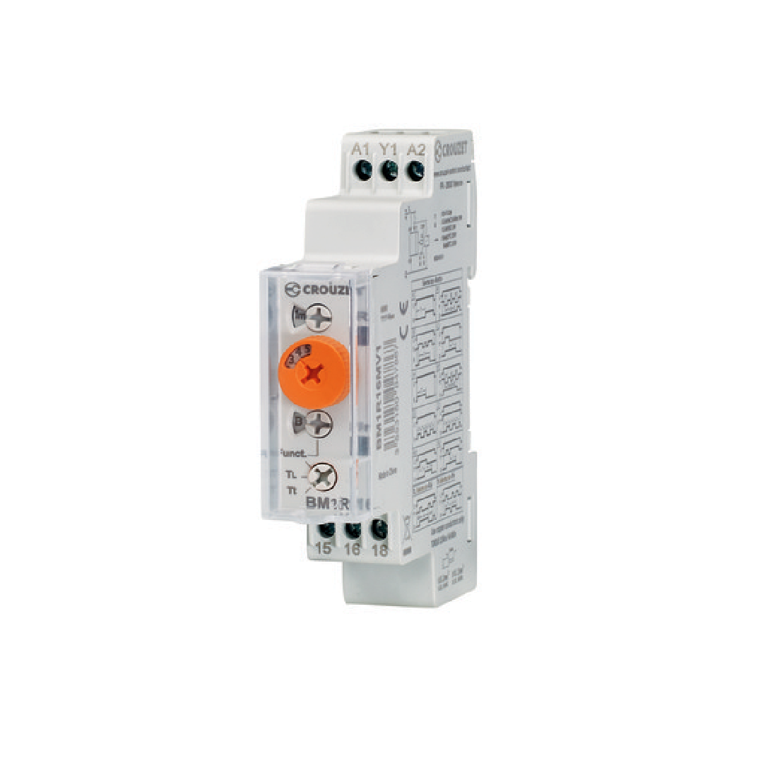 Crouzet BM1R Timer Syrline 17.5 mm - 1 Relay 16A BM1R16MV1