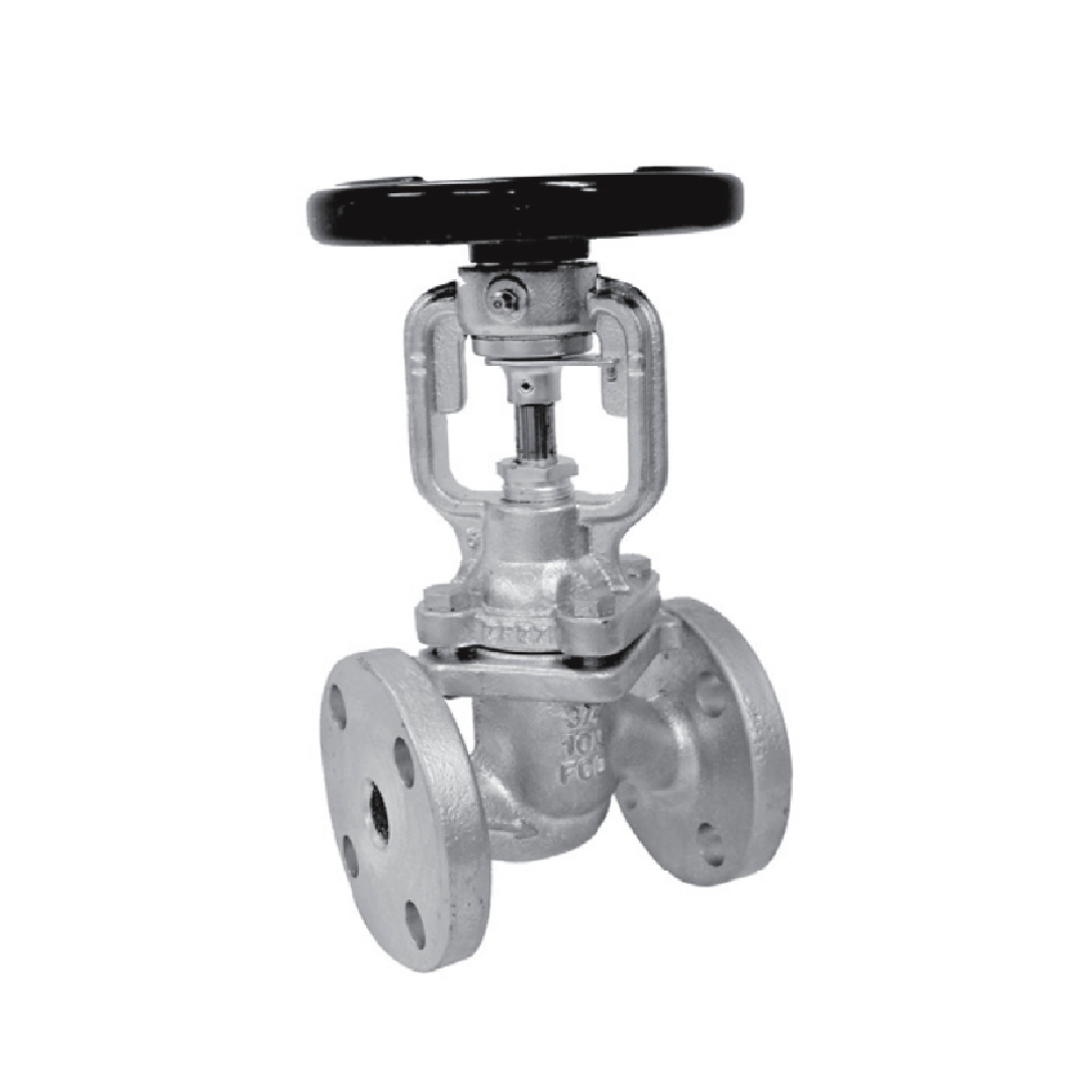 Globe Valve โกลบวาล์ว Yoshitake BSV-10F (JIS 10K FF Flanged ) 3นิ้ว 80A