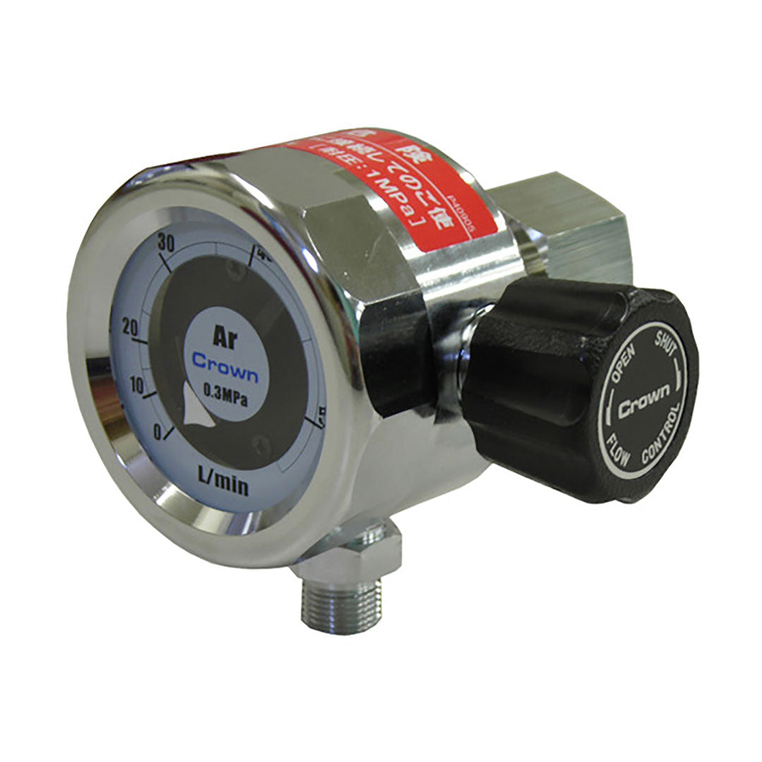Pressure Regulator Yutaka Crown เครื่องวัดอัตราการไหลแบบวงกลมสำหรับอัตราการไหลปานกลาง รหัสสินค้า DN-30L-AR-V