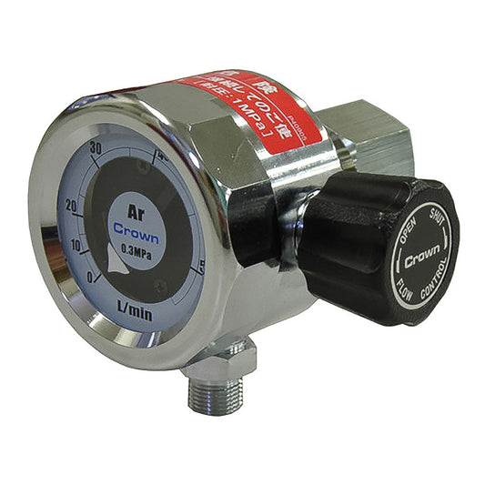 Pressure Regulator  Yutaka Crown  เครื่องวัดอัตราการไหลแบบวงกลมสำหรับอัตราการไหลปานกลาง รหัสสินค้า DN-50L-CO2-V
