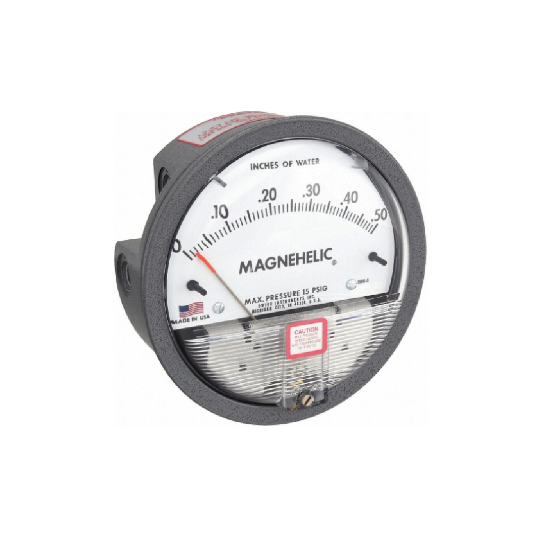 Dwyer Magnehelic Differential Pressure Gage 2000-0
