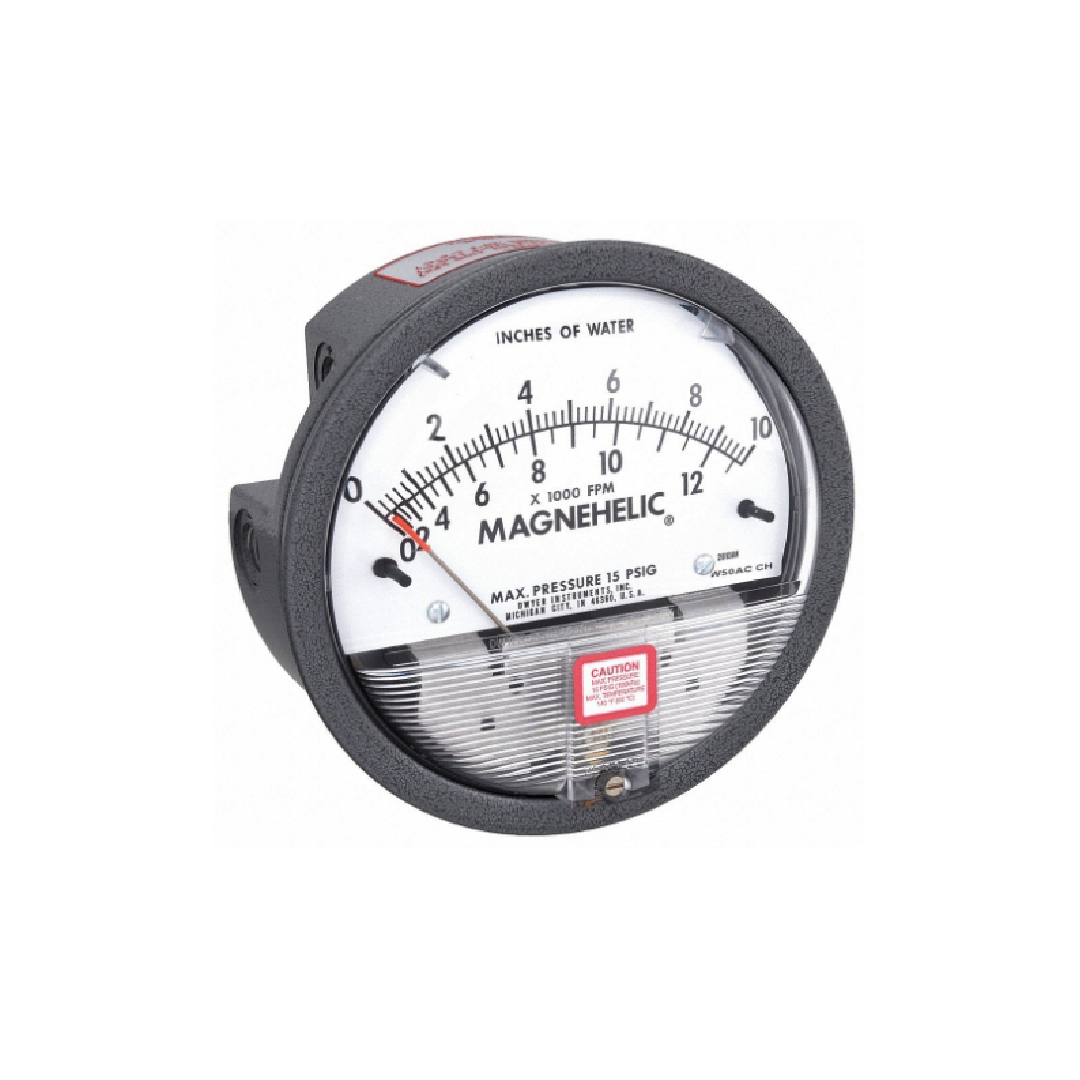 Dwyer Magnehelic Differential Pressure Gage 2002-AV