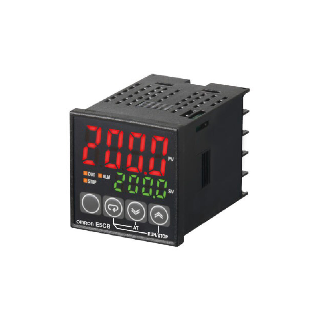 เครื่องควบคุมอุณหภูมิ Temperature Controller Omron E5CB-Q1TC 100-240 VAC