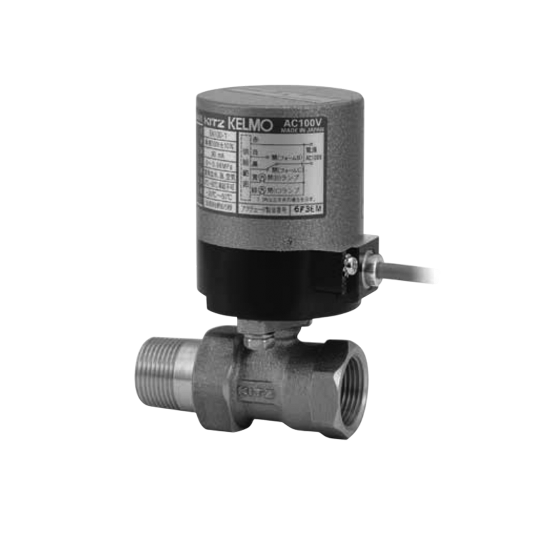 Ball Valve Actuator KITZ Bronze รุ่น EA100-TUE 1/2 นิ้ว ( 8 มม. ) แอคชูเอเตอร์ Type 1