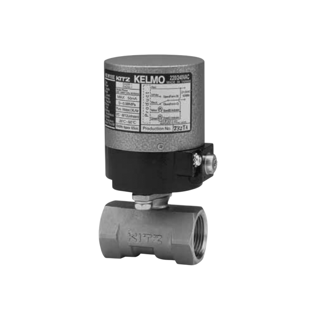 Ball Valve Actuator KITZ Stainless Steel รุ่น EA100-UTE 1 นิ้ว ( 16 มม. ) แอคชูเอเตอร์ Type 1.5