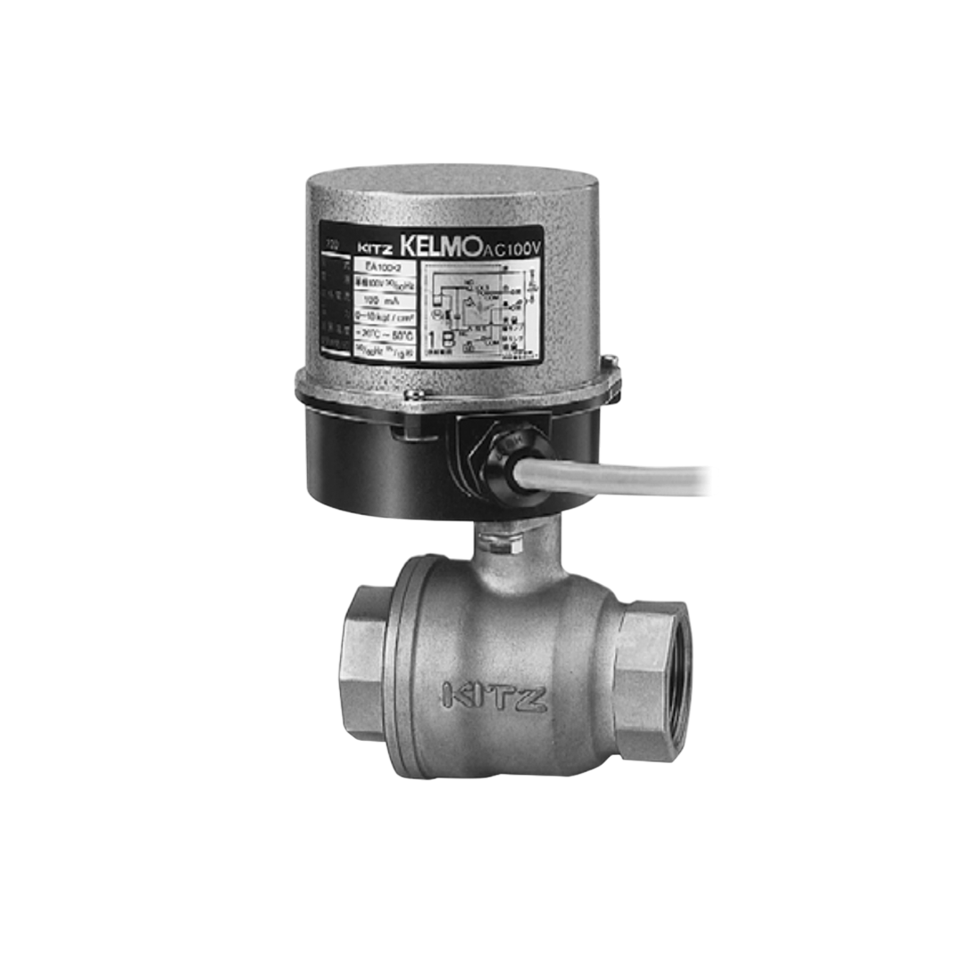Ball Valve Actuator KITZ Stainless Steel รุ่น EA200-UTFE 1-1/2 นิ้ว ( 40 มม. ) แอคชูเอเตอร์ Type 2