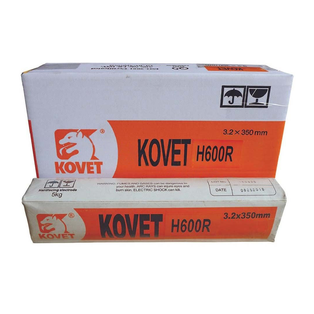 ลวดเชื่อม Welding Wire KOVET ลวดเชื่อมเหล็กแข็ง โคเวท-H600R code ELE14