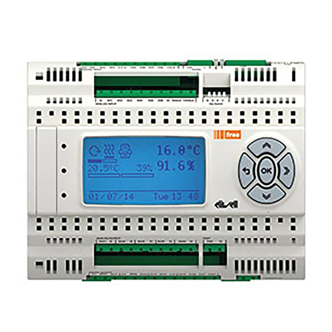 Eliwell ตัวควบคุมสำหรับชั้นวางคอมเพรสเซอร์ ewcm 436d pro /a-crii w/cables Code EPDT1PCR2400A