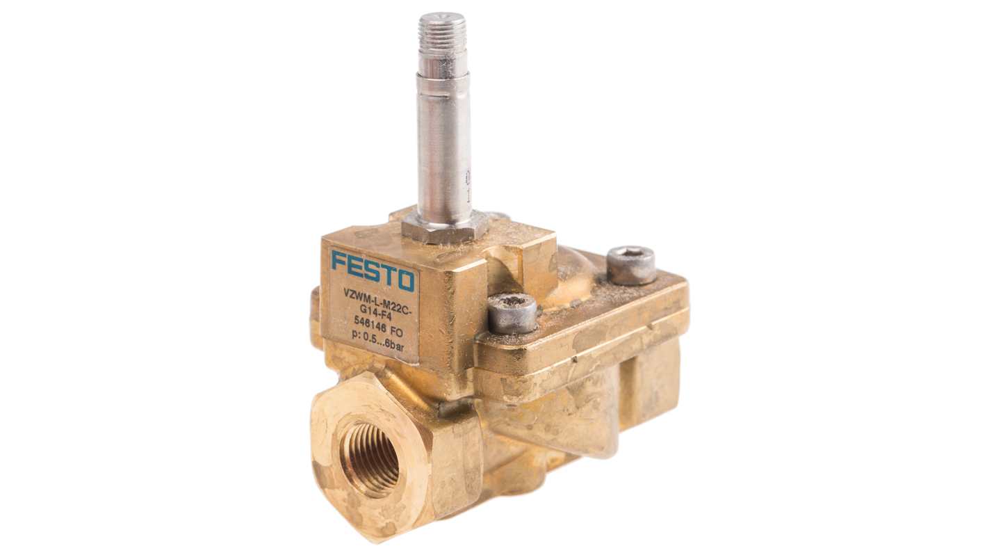 โซลินอยด์วาล์ว FESTO VZWF-B-L-M22C-N38-135-V-1P4-10-R1