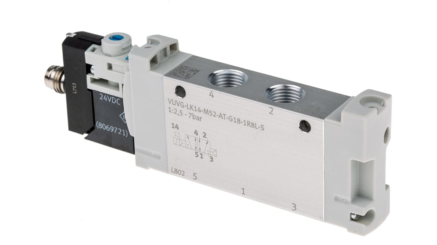 โซลินอยด์วาล์ว FESTO MS6-DL-1/2