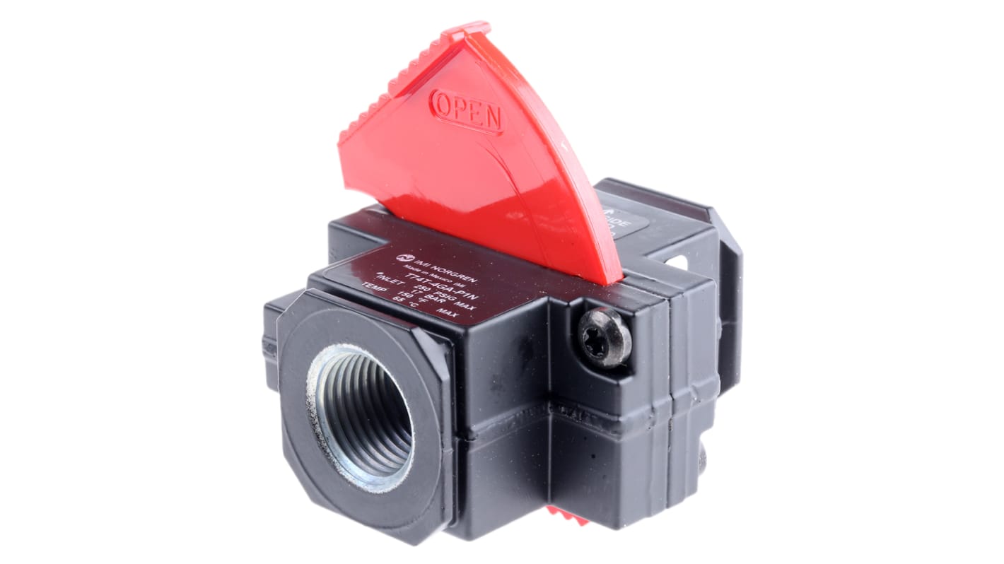 Norgren Olympian 64 3/2 G3/8 Shut-off Valve T64T-3GB-P1N