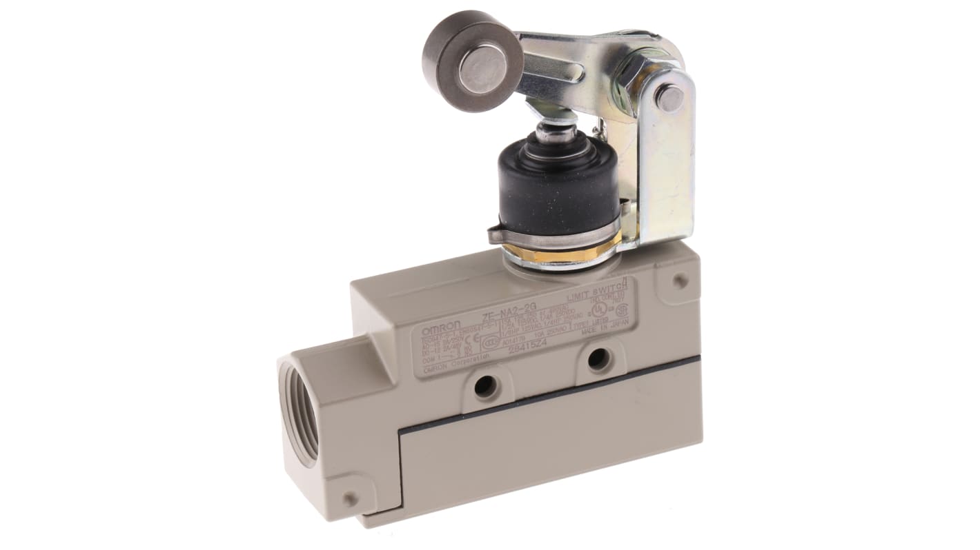 Omron ZE-NA2-2S Interruttore Di Limitazione A Leva A Rulli 15A 480V