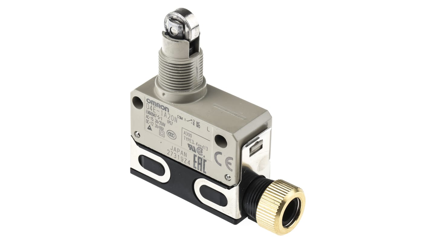Omron limit switch D4E-1A20N