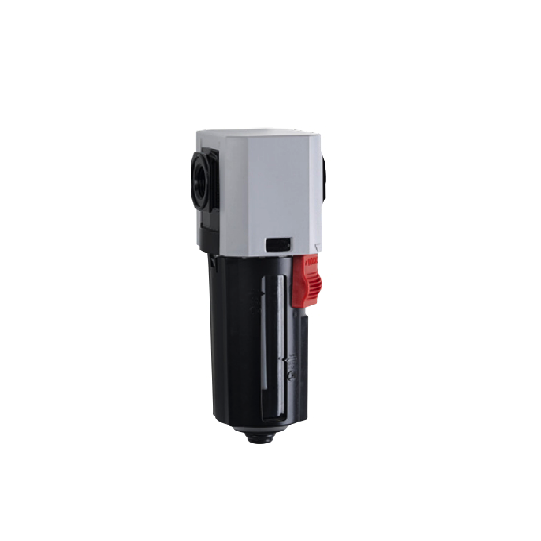 Norgren F84V-6GN-อีพีเอ ตัวกรองกำจัดไอระเหยน้ำมัน Excelon Plus, G3/4, ปริมาณน้ำมันคงเหลือสูงสุด 0.003 มก./ม.³, ชามปิด, มีตัวป้องกัน
