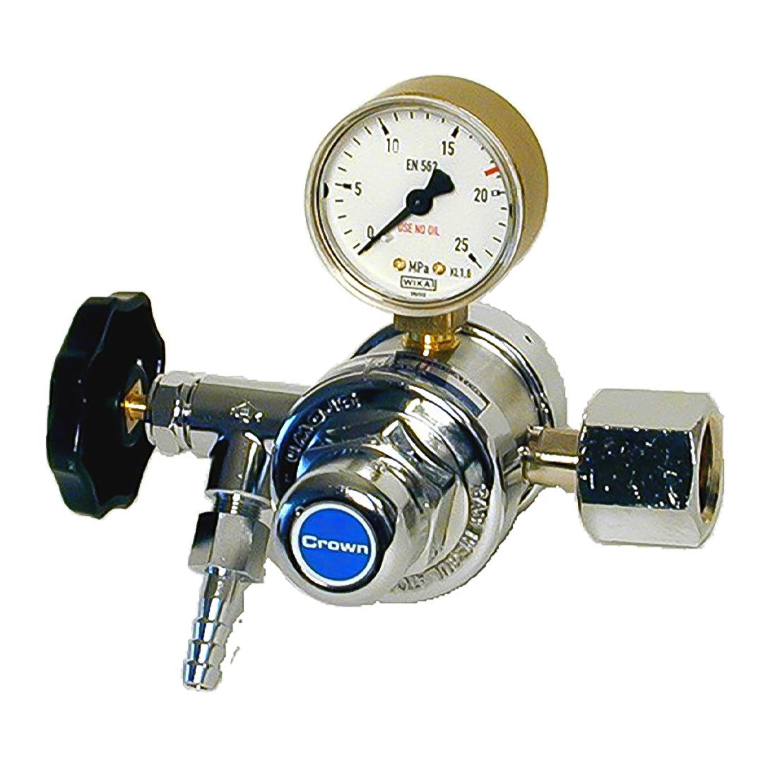 Pressure Regulator Yutaka Crown เครื่องปรับความดันสองขั้นตอน ซีรีส์ FR-2O สำหรับอาร์กอน รหัสสินค้า FR-2O AR