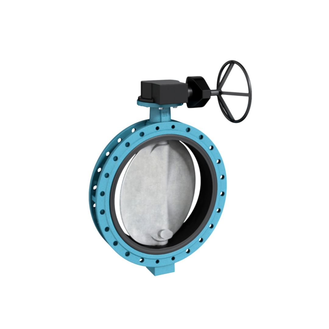 EBRO Butterfly Valve Wafer Type F012-K1 EN-GJS-400-15 Cast Iron 1500 DN 60 นิ้ว 16 บาร์