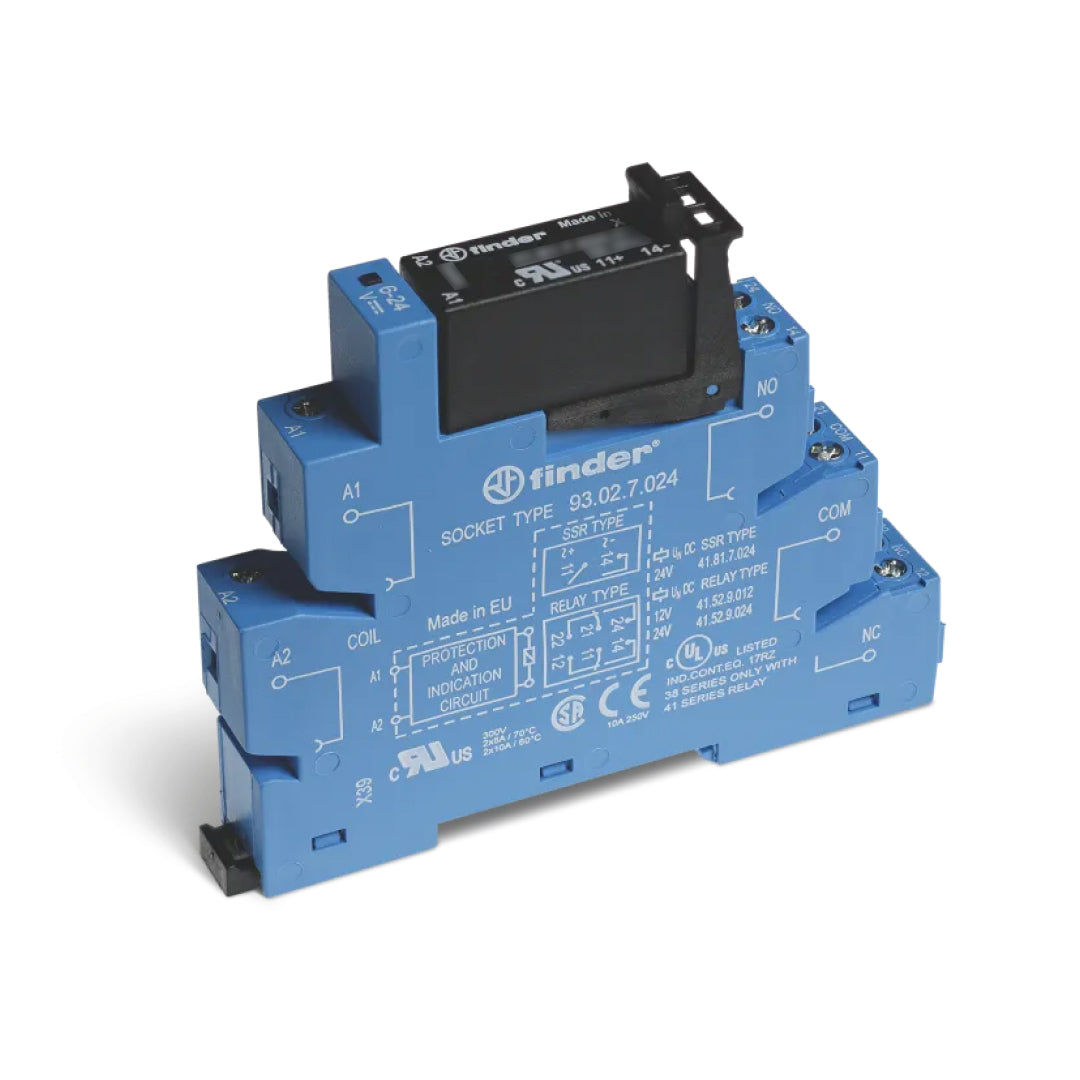 Finder 383170248240 รีเลย์ ,24 V dc ,5A