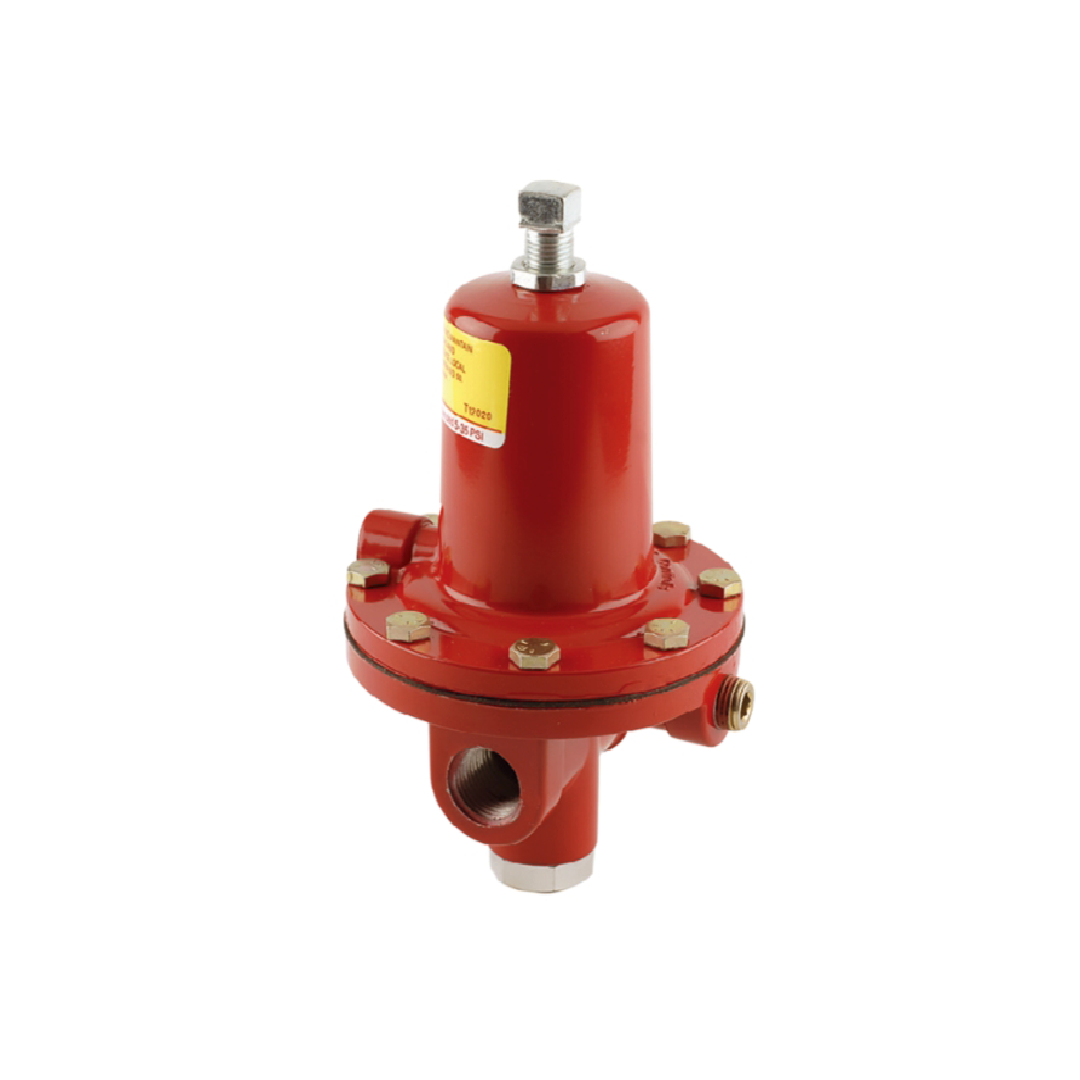 วาล์วปรับแรงดันแก๊ส First Stage Pressure Regulator Fisher รุ่น 64/35 Size 1/2" x 1/2" FNPT